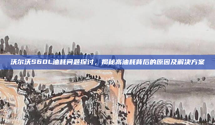 沃尔沃S60L油耗问题探讨，揭秘高油耗背后的原因及解决方案