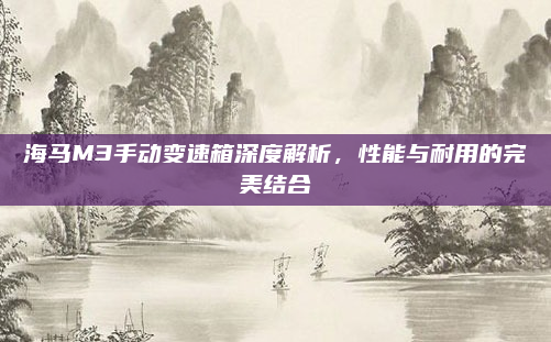 海马M3手动变速箱深度解析，性能与耐用的完美结合