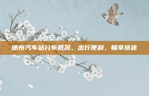 德州汽车站分布概况，出行便利，畅享旅途