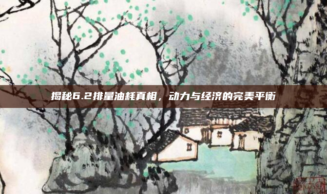 揭秘6.2排量油耗真相，动力与经济的完美平衡