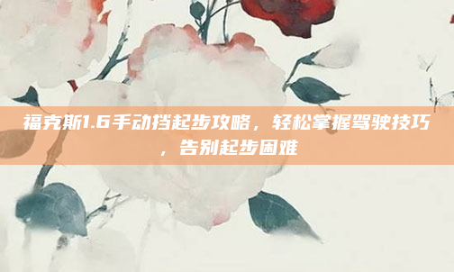 福克斯1.6手动挡起步攻略,轻松掌握驾驶技巧,告别起步困难
