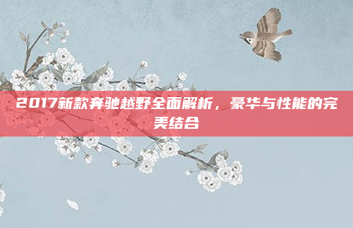 2017新款奔驰越野全面解析，豪华与性能的完美结合
