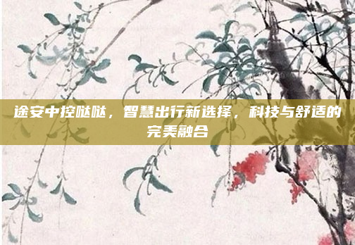 途安中控哒哒，智慧出行新选择，科技与舒适的完美融合