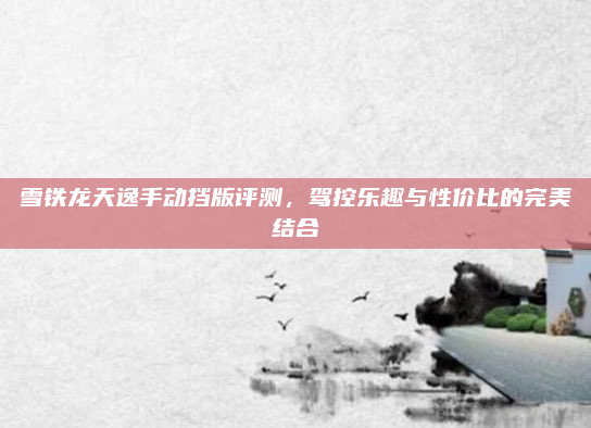 雪铁龙天逸手动挡版评测，驾控乐趣与性价比的完美结合