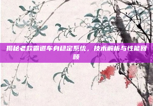揭秘老款霸道车身稳定系统，技术解析与性能回顾