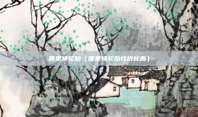 哪里换轮胎（哪里换轮胎性价比高）