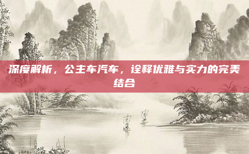 深度解析，公主车汽车，诠释优雅与实力的完美结合