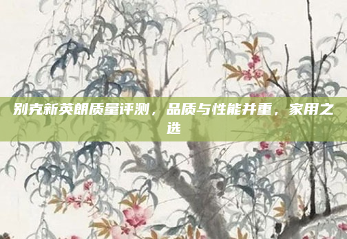别克新英朗质量评测，品质与性能并重，家用之选