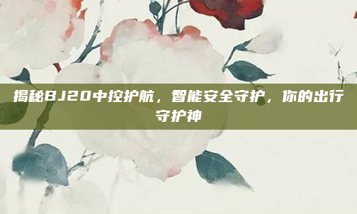 揭秘BJ20中控护航，智能安全守护，你的出行守护神