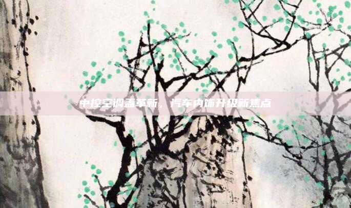 中控空调盖革新,汽车内饰升级新焦点