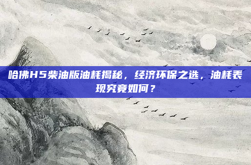 哈佛H5柴油版油耗揭秘，经济环保之选，油耗表现究竟如何？