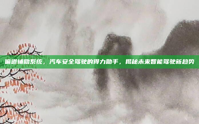偏道辅助系统，汽车安全驾驶的得力助手，揭秘未来智能驾驶新趋势