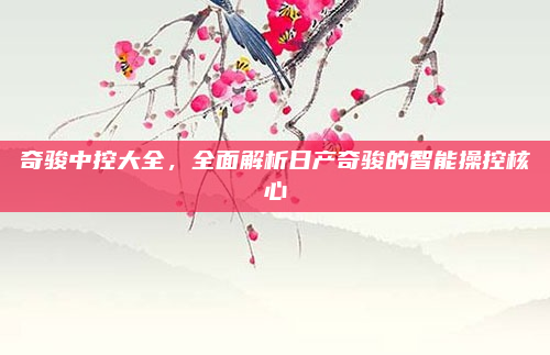 奇骏中控大全，全面解析日产奇骏的智能操控核心
