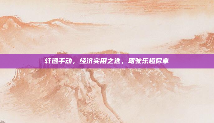 轩逸手动，经济实用之选，驾驶乐趣尽享