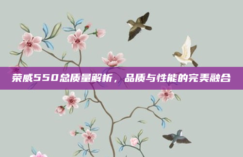 荣威550总质量解析,品质与性能的完美融合