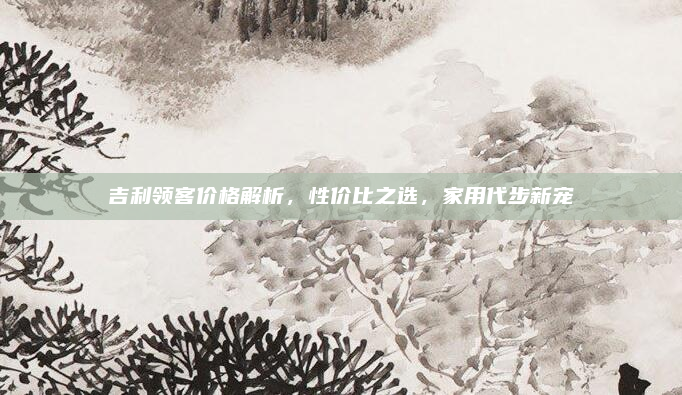 吉利领客价格解析,性价比之选,家用代步新宠