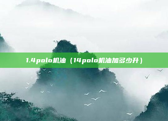 1.4polo机油（14polo机油加多少升）