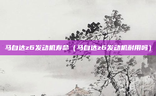 马自达z6发动机寿命（马自达z6发动机耐用吗）