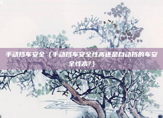 手动挡车安全（手动挡车安全性高还是自动挡的车安全性高?）