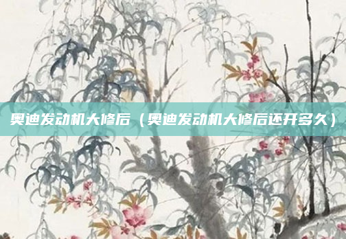 奥迪发动机大修后(奥迪发动机大修后还开多久)