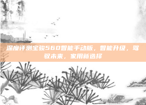 深度评测宝骏560智能手动版，智能升级，驾驭未来，家用新选择