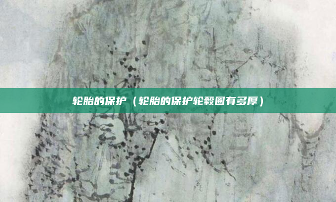 轮胎的保护（轮胎的保护轮毂圈有多厚）