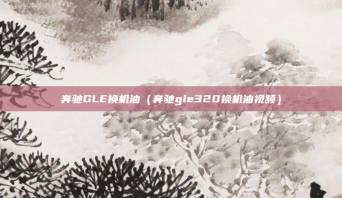 奔驰GLE换机油(奔驰gle320换机油视频)