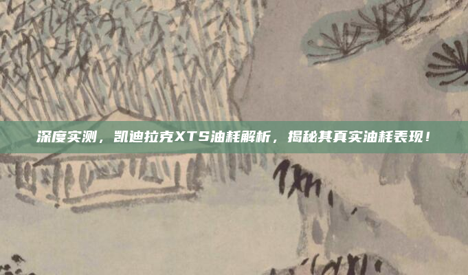 深度实测，凯迪拉克XTS油耗解析，揭秘其真实油耗表现！