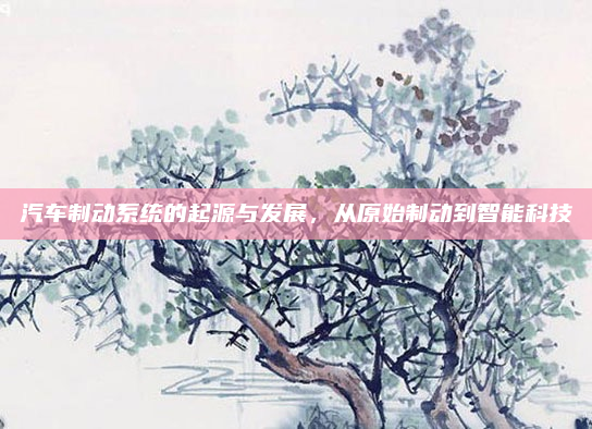 汽车制动系统的起源与发展,从原始制动到智能科技