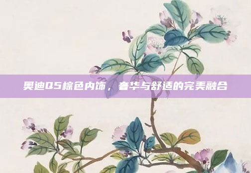 奥迪Q5棕色内饰,奢华与舒适的完美融合