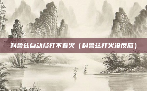 科鲁兹自动档打不着火（科鲁兹打火没反应）