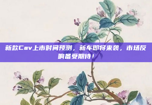 新款Cav上市时间预测,新车即将来袭,市场反响备受期待!