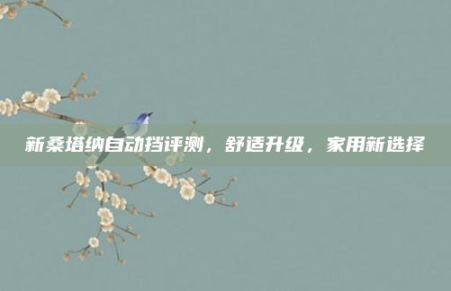 新桑塔纳自动挡评测，舒适升级，家用新选择