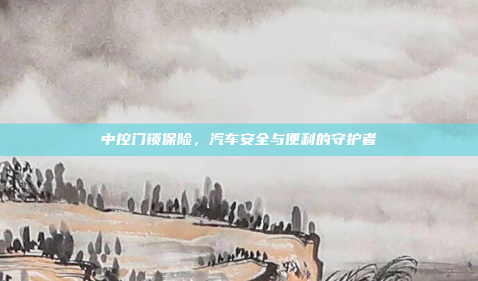 中控门锁保险，汽车安全与便利的守护者