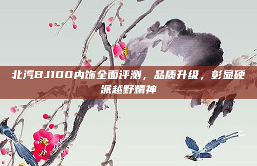 北汽BJ100内饰全面评测,品质升级,彰显硬派越野精神