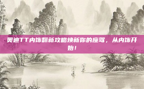 奥迪TT内饰翻新攻略焕新你的座驾，从内饰开始！