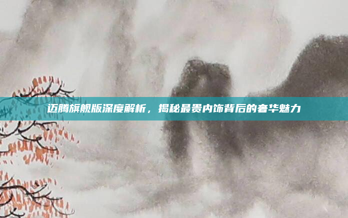 迈腾旗舰版深度解析，揭秘最贵内饰背后的奢华魅力