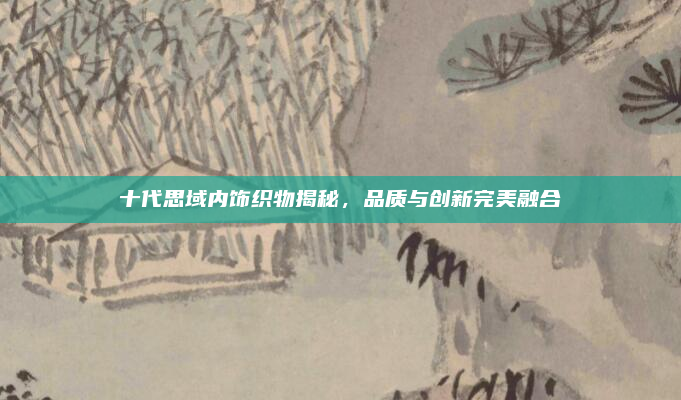 十代思域内饰织物揭秘,品质与创新完美融合