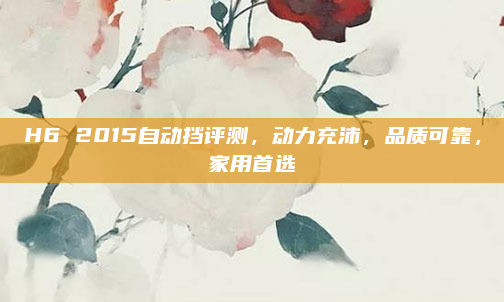 H6 2015自动挡评测，动力充沛，品质可靠，家用首选