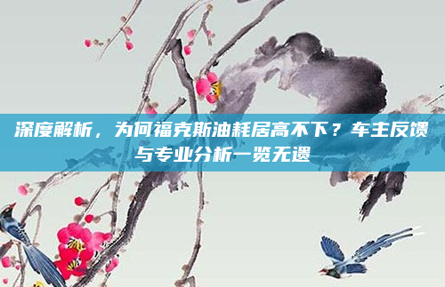 深度解析，为何福克斯油耗居高不下？车主反馈与专业分析一览无遗
