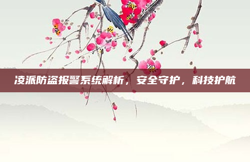 凌派防盗报警系统解析，安全守护，科技护航
