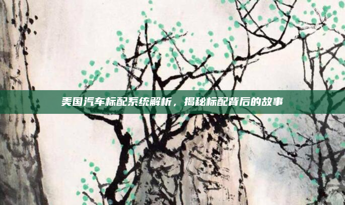 美国汽车标配系统解析，揭秘标配背后的故事