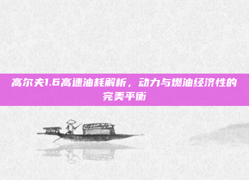 高尔夫1.6高速油耗解析,动力与燃油经济性的完美平衡