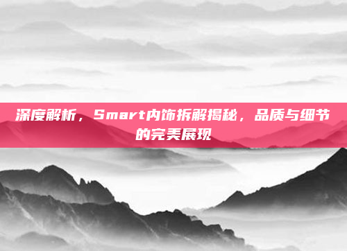 深度解析，Smart内饰拆解揭秘，品质与细节的完美展现