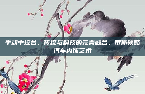 手动中控台，传统与科技的完美融合，带你领略汽车内饰艺术