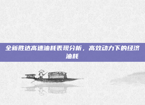 全新胜达高速油耗表现分析，高效动力下的经济油耗