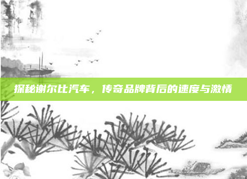 探秘谢尔比汽车，传奇品牌背后的速度与激情
