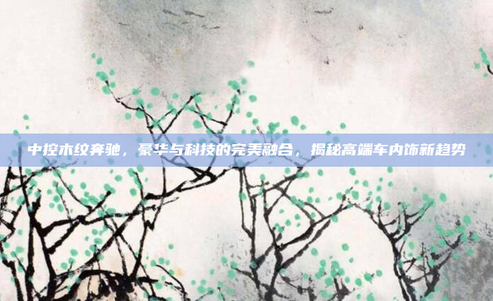 中控木纹奔驰,豪华与科技的完美融合,揭秘高端车内饰新趋势