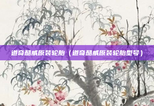道奇酷威原装轮胎(道奇酷威原装轮胎型号)