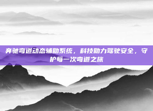 奔驰弯道动态辅助系统，科技助力驾驶安全，守护每一次弯道之旅